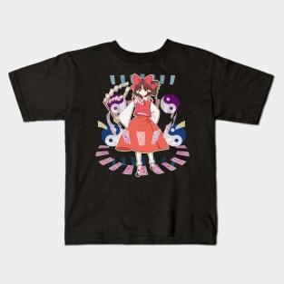 Reimu Danmaku Kids T-Shirt